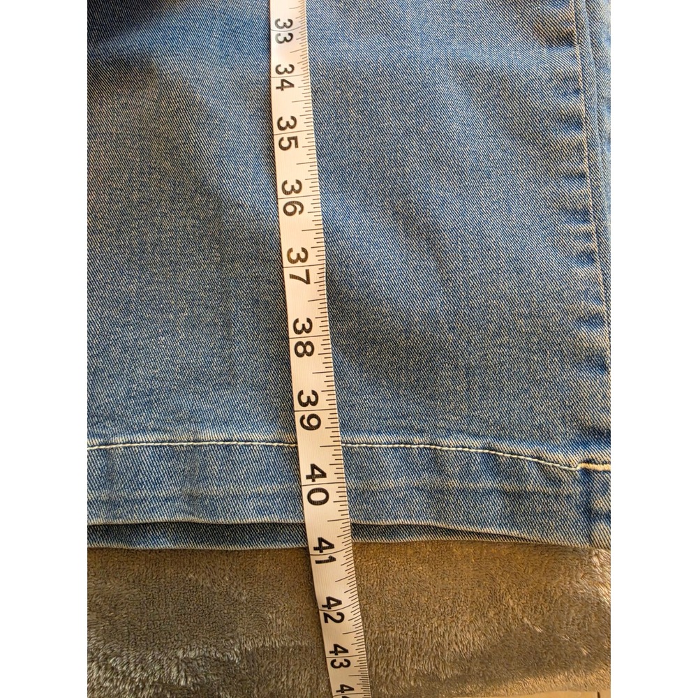 True Religion Low Rise Carpenter Jeans Wide Leg Double Knee Blue Denim W30 - Picture 6 of 7